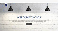 Desktop Screenshot of cscspl.com